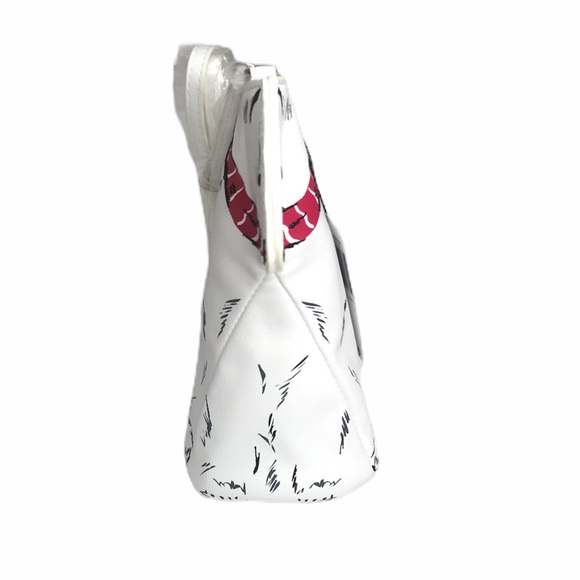 Vera Bradley Polar Bear Crossbody, White, Red - Picture 7 of 11